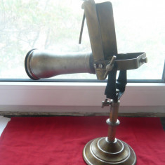 Instrument Optic f. vechi alama ,lupe ,picior retractabil ,h.=36cm inchis ,L.tub