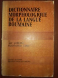 Dictionnaire morphologique de la langue roumaine- Alf Lombard, Constantin Gadei