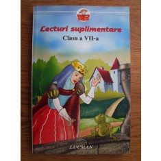 LECTURI SUPLIMENTARE CLASA A VII-A