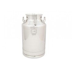 Bidon inox 50 L cu capac inox