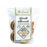 Biscuiti artizanali curmale&amp;stafide f.zahar 150gr