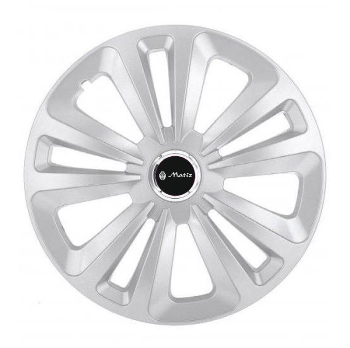 Set 4 capace roti pentru Matiz, model Terra Gray