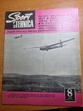sport si tehnica august 1973-art. slobozia,avionul romanesc IAR-826