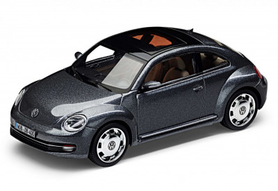 Macheta Oe Volkswagen Beetle 1:43 Gri Metalizat 5C1099300D7X foto