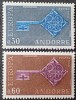 B0312 - Andora fr.1968 - Europa-cept 2v.neuzat,perfecta stare, Nestampilat