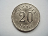 ROMANIA - 20 BANI 1900 , CAROL I, L14.21