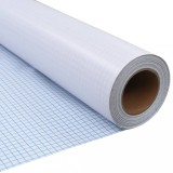Cumpara ieftin Folie fereastra, mata, gri, 0,9 x 100 m, PVC