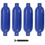 Baloane de acostare, 4 buc., albastru, 51 x 14 cm, PVC GartenMobel Dekor