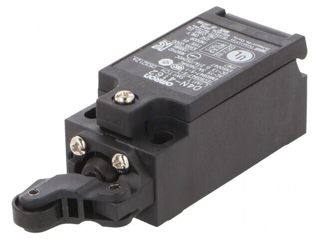 Limitator Cursă Manetă cu Rulou Plastic &Oslash;12mm 20mm 10A D4N-4162