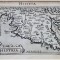 Harta Histria de Abraham Ortelius, 1598