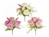 Set 3 buchete artificiale Peonia 30 cm