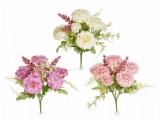 Cumpara ieftin Set 3 buchete artificiale Peonia 30 cm