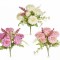 Set 3 buchete artificiale Peonia 30 cm