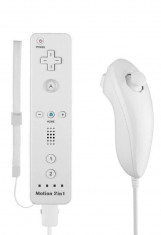 Set: Remote motion plus si Nunchuck - compatibil Nintendo Wii si Wii U - 60263 foto