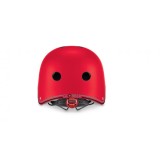 Casca protectie Globber Primo, cu lumini, culoare rosu
