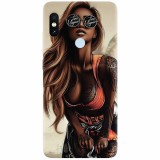 Husa silicon pentru Xiaomi Redmi S2, Tattoed Girl