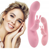 Rabbit vibrator g-spot clitoris 19cm 10 moduri