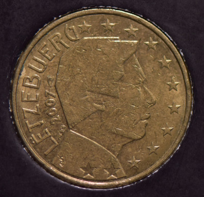 10 euro cent Luxemburg 2007 foto