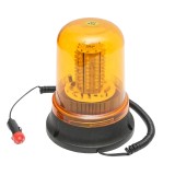 Girofar LED 24V auto cu talpa magnetica si alimentare la bricheta