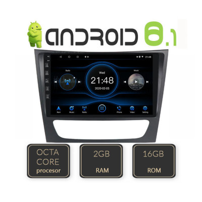 Navigatie dedicata Mercedes W211 W219 C-090 Octa Core cu Android Radio Bluetooth Internet GPS WIFI 4+32GB CarStore Technology foto
