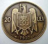 R.072 ROMANIA CAROL II 20 LEI 1930 PARIS