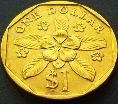 Moneda exotica 1 DOLAR - SINGAPORE, anul 1982 *cod 487 A foto