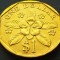 Moneda exotica 1 DOLAR - SINGAPORE, anul 1982 *cod 487 A