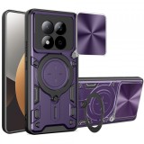 Husa pentru Xiaomi Redmi Note 15 Pro 5G, Techsuit, CamGuard Pro, Mov