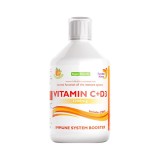 Vitamina C Lichida 1000 Mg + Vitamina D3 + Zinc, 500ml, Swedish Nutra