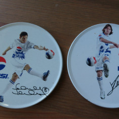 suport pahare (coaster) Lionel Messi - Pepsi - 2 bucati