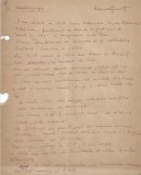 A3526N Eduard Jurist, autobiografie scrisă și semnată olograf, 1949