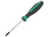 Șurubelniță Phillips PH1 Stahlwille DRALL+, Lungime lamă 80mm, Profesională