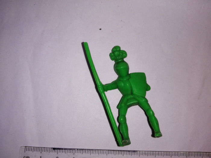 bnk jc Leyla - figurina de plastic - cavaler medieval- incomplet