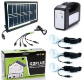 Cumpara ieftin Panou solar fotovoltaic 3 becuri lanterna incarcare telefon 2 lampi GD7