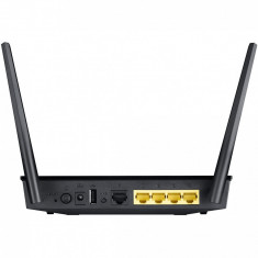 Router Wireless Asus RT-AC51U, AC750, 300 + 433 Mbps, 4 x RJ45 10/100 Mbps, USB 2.0, Black foto