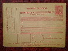 Mandat postal necirc.