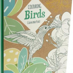 Carte de colorat Calm and Peace Birds - Hardcover - Europrice