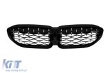 GRILE TIP DIAMANT CHROME/NEGRU POTRIVITE PENTRU BMW SERIA 3 G20 SEDAN, G21 COMBI 2019-2022 Performance AutoTuning