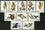 Rwanda 1982 - Pasari, fauna, serie neuzata