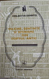 MAXIME, SENTINTE SI AFORISME DIN EGIPTUL ANTIC-COLECTIV