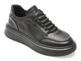 Pantofi sport GRYXX negri, 5618, din piele naturala