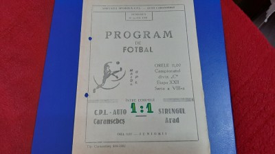 program CPL Auto Caransebes - Strungul Arad foto