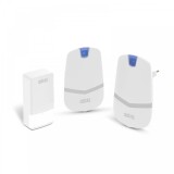 Sonerie digitala fara fir si fara baterie, cu 2 unitati de receptie - Kinetic, Best CarHome, Delight