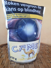 Tutun firicel Camel Galben 250 gr-import- injectat &amp;amp;rulat-sigilat foto