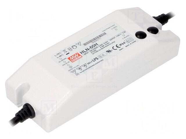 Alimentator LED 62.1W 54VDC 90-305VAC