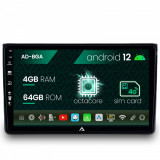 Cumpara ieftin [RESIGILAT] Navigatie Audi A4(B6 B7) Seat Exeo, Android 12, A-Octacore 4GB RAM + 64GB ROM, 9 Inch - AD-BGA9004+AD-BGRKIT425RES