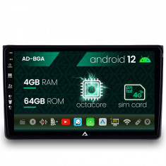 [RESIGILAT] Navigatie Audi A4(B6 B7) Seat Exeo, Android 12, A-Octacore 4GB RAM + 64GB ROM, 9 Inch - AD-BGA9004+AD-BGRKIT425RES