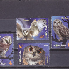 ROMANIA 2022 - PASARI DE NOAPTE, MNH - LP 2368