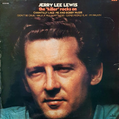 Vinil LP Jerry Lee Lewis – The "Killer" Rocks On (VG)