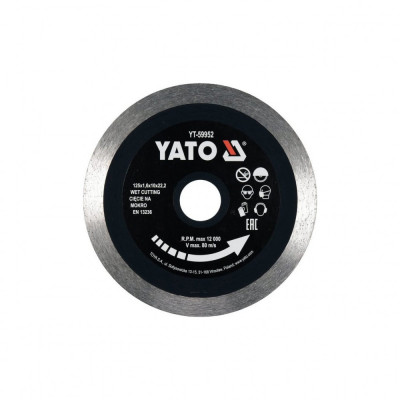 Disc diamantat continuu 125mm Yato YT-59952 foto